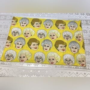 Golden Girls Pillow Cover Yellow Sitcom Fandom